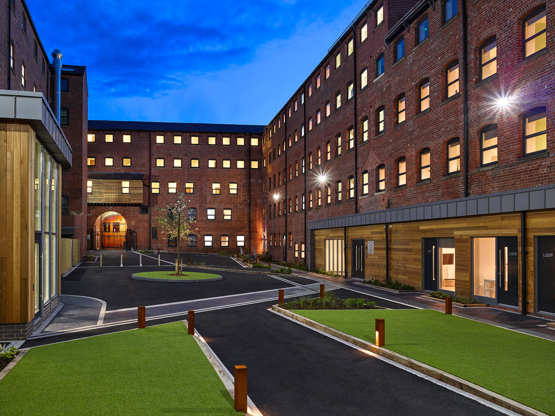 huttons buildings courtyard